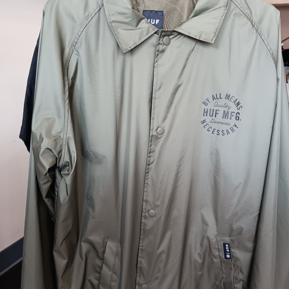Huff men's jacket never  worn but tags are removed